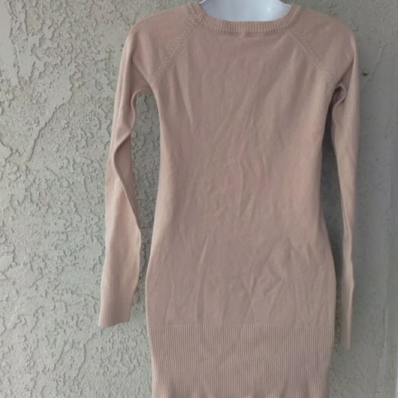 Takeout Beige long sleeve sweater with pockets - Picture 6 of 8